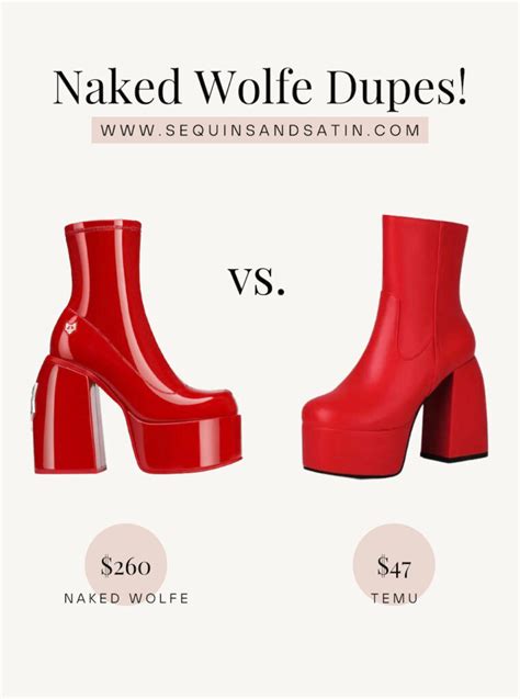 naked wolf dupes|11+ Naked Wolfe Boot Dupes To Unleash Your Inner Baddie On。